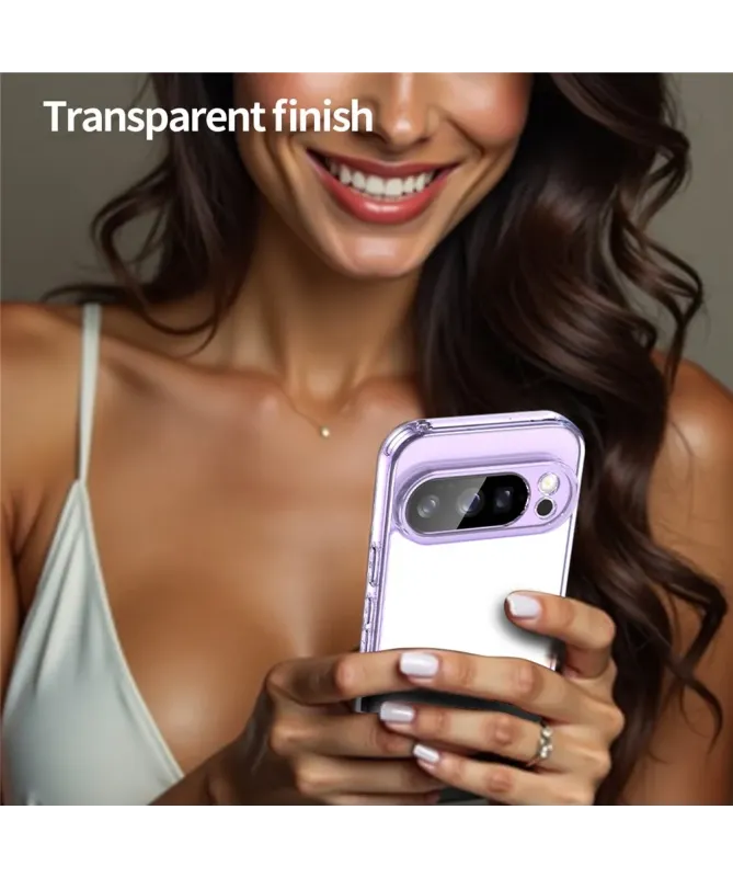 Coque Google Pixel 10 Pro Transparente Contour Couleuré