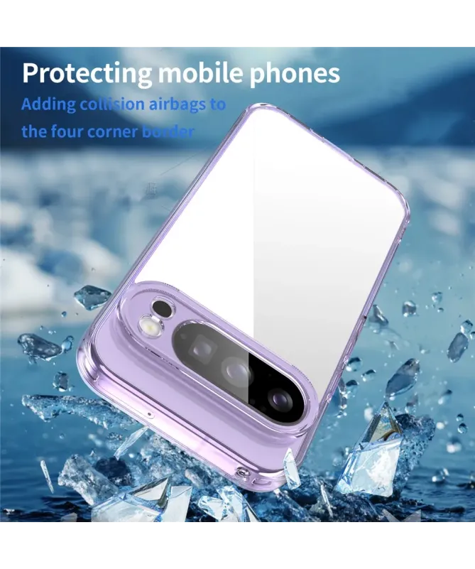 Coque Google Pixel 10 Pro Transparente Contour Couleuré