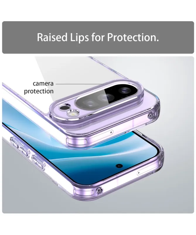 Coque Google Pixel 10 Pro Transparente Contour Couleuré