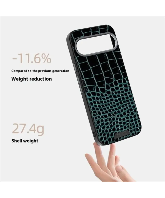 Coque Google Pixel 10 / 10 Pro Colette Cuir Effet Croco