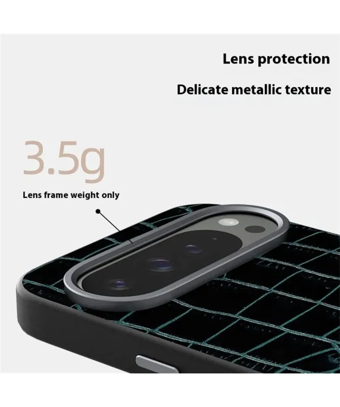 Coque Google Pixel 10 / 10 Pro Colette Cuir Effet Croco