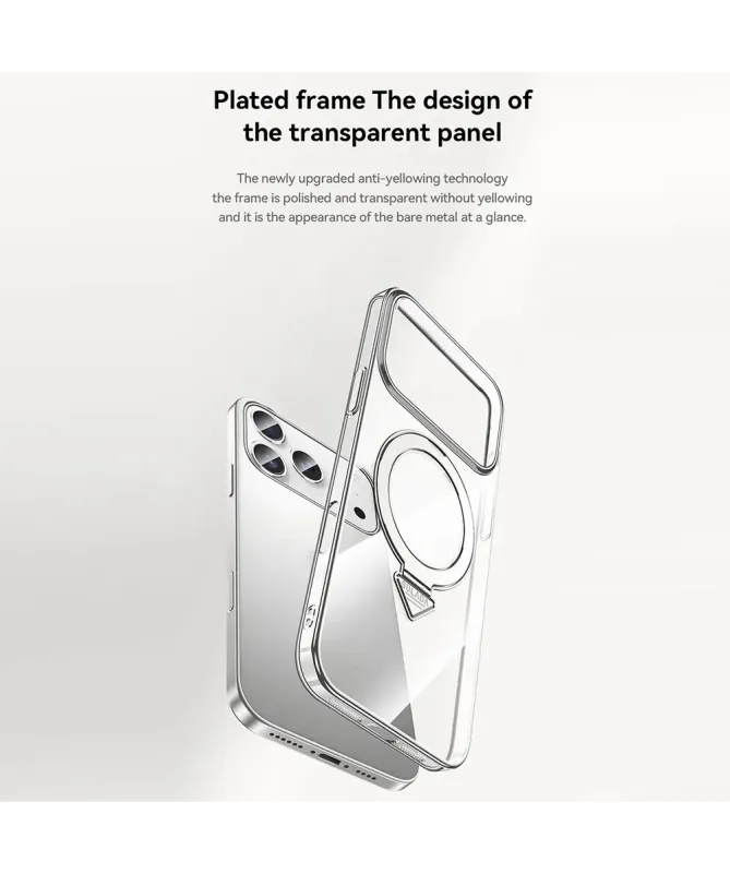 Coque iPhone 17 Pro Max avec Béquille Effet Miroir | REFLECT