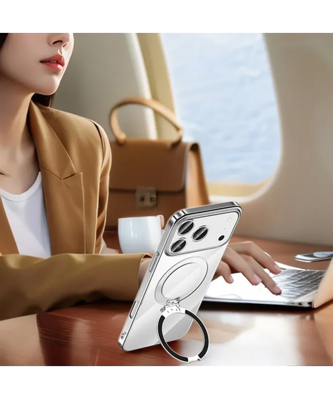 Coque iPhone 17 Pro Max avec Béquille Effet Miroir | REFLECT