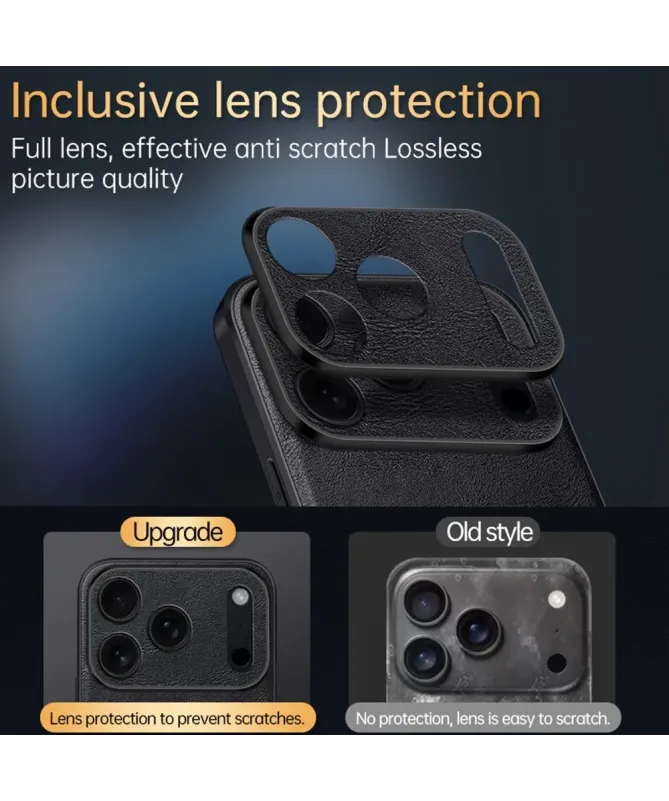 Coque iPhone 17 Pro Max SULADA Effet Cuir | CLASSIC