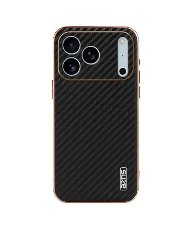 Coque iPhone 17 Pro Max Carbone Effet Métal