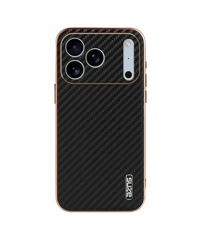 Coque iPhone 17 Pro Max Carbone Effet Métal