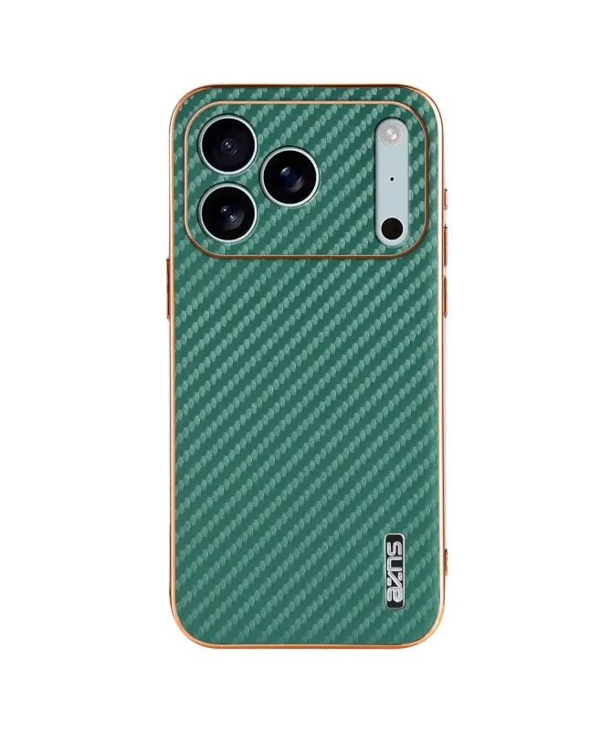Coque iPhone 17 Pro Max Carbone Effet Métal