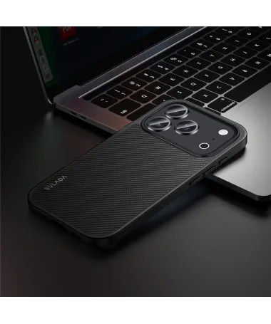 Coque iPhone 17 Pro Max Carbone MagSafe | DYNAMIC Noir - photo 13