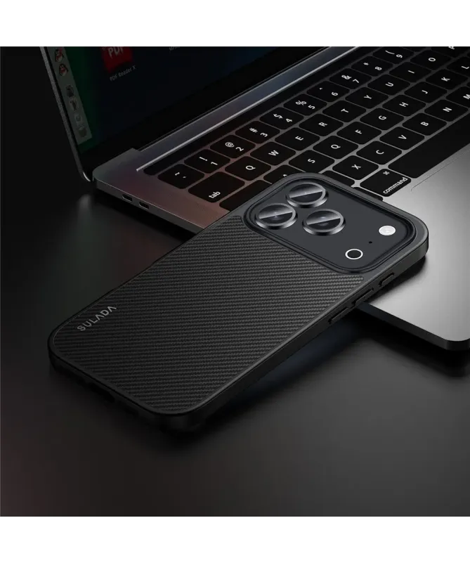 Coque iPhone 17 Pro Max Carbone MagSafe | DYNAMIC