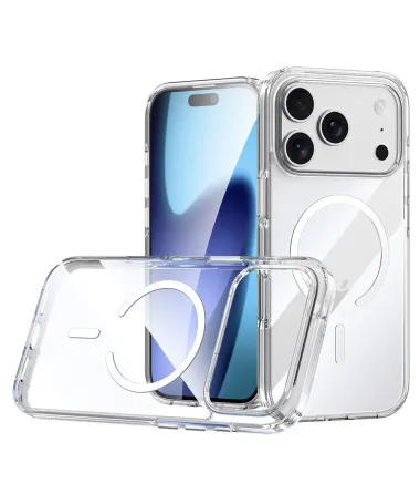 Coque iPhone 17 Pro Max Transparente MagSafe | AURA