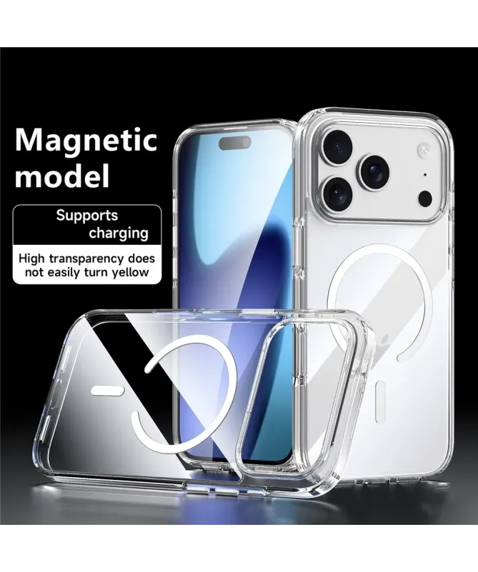 Coque iPhone 17 Pro Max Transparente MagSafe | AURA