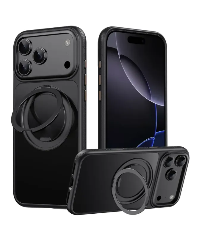 Coque iPhone 17 Pro Max avec Support Rotatif MagSafe