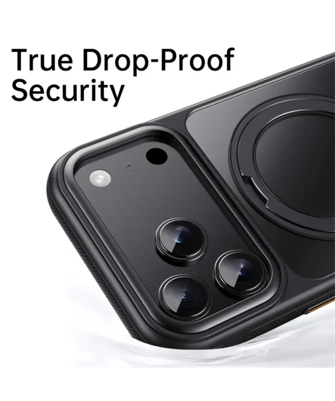 Coque iPhone 17 Pro Max avec Support Rotatif MagSafe