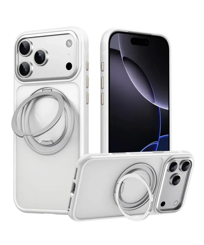 Coque iPhone 17 Pro Max avec Support Rotatif MagSafe