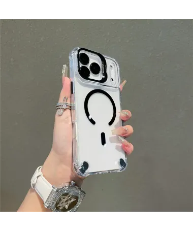 Coque iPhone 17 Pro Max avec Support de Cadre Caméra
