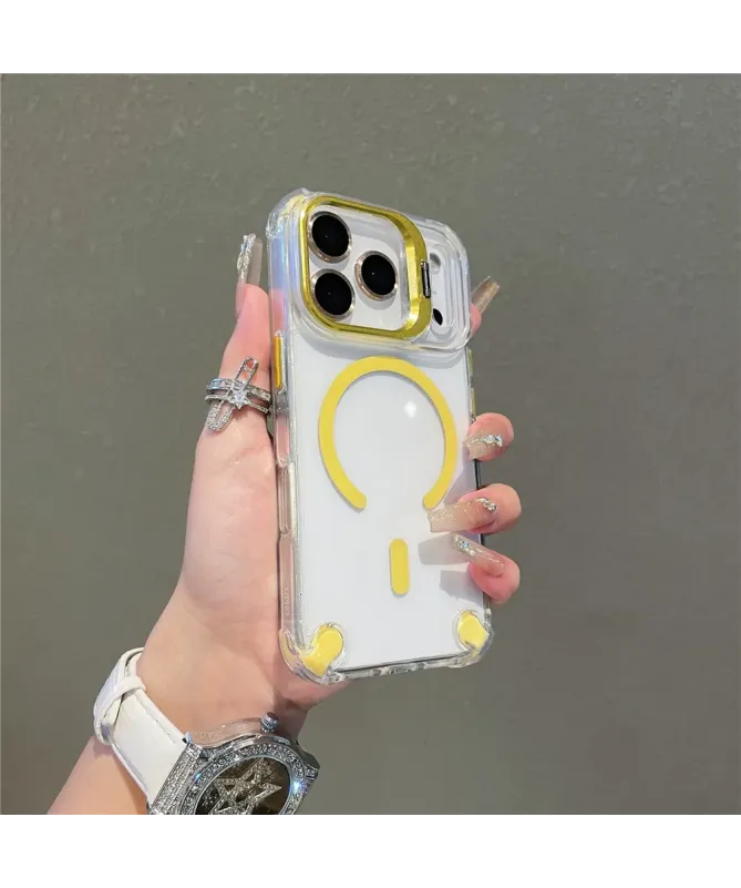 Coque iPhone 17 Pro Max avec Support de Cadre Caméra