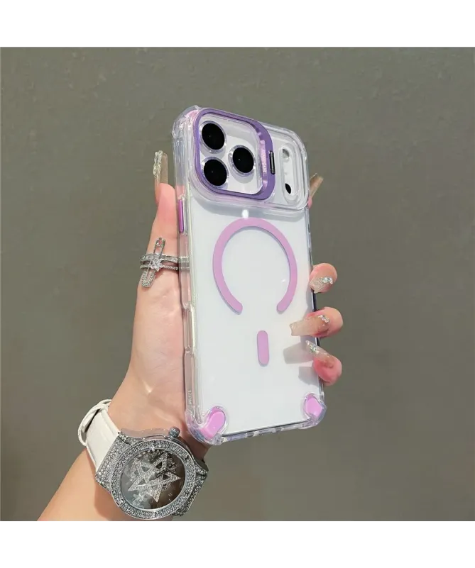 Coque iPhone 17 Pro Max avec Support de Cadre Caméra