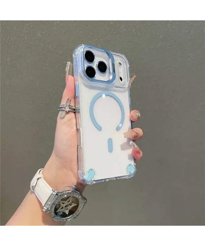 Coque iPhone 17 Pro Max avec Support de Cadre Caméra