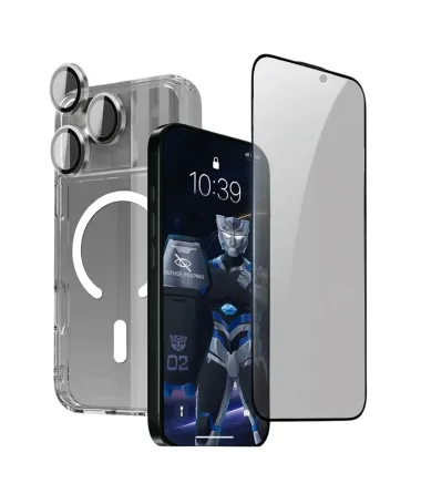 Coque iPhone 17 Pro Max avec Filtre de Confidentialité