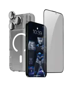 Coque iPhone 17 Pro Max avec Filtre de Confidentialité