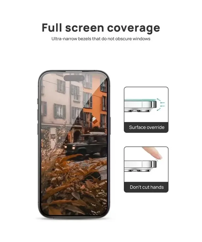 Coque iPhone 17 Pro Max avec Filtre de Confidentialité