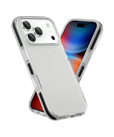 Coque iPhone 17 Pro Max Antichoc à Contour TPE