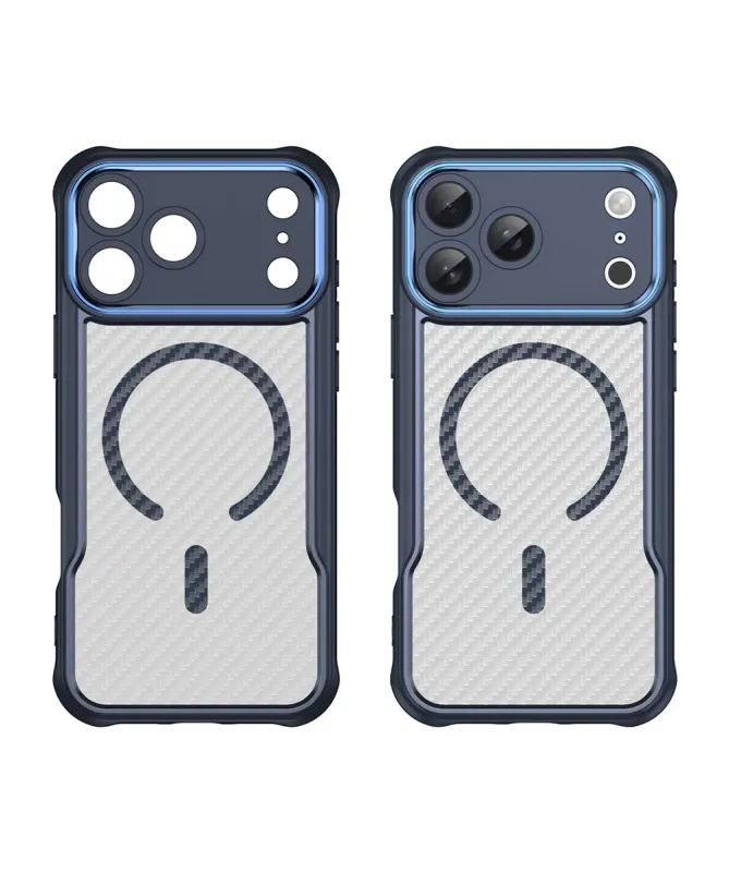 Coque iPhone 17 Pro Max Carbone Antichoc MagSafe