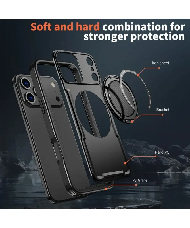 Coque Antichoc iPhone 17 Pro Max avec Support MagSafe