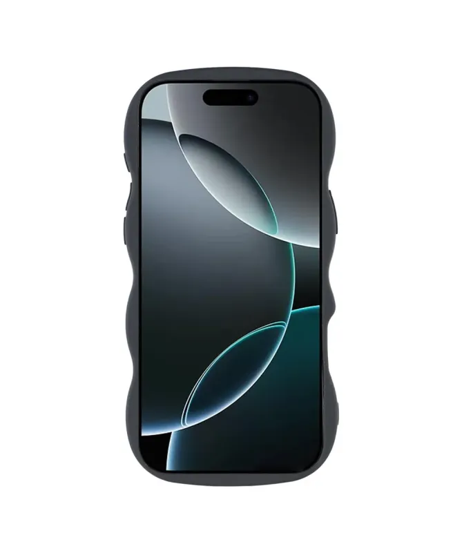 Coque iPhone 17 Pro Max avec Bords Ondulés