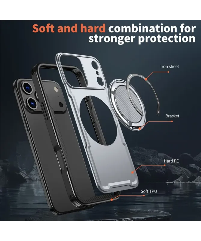 Coque Antichoc iPhone 17 Pro Max avec Support MagSafe