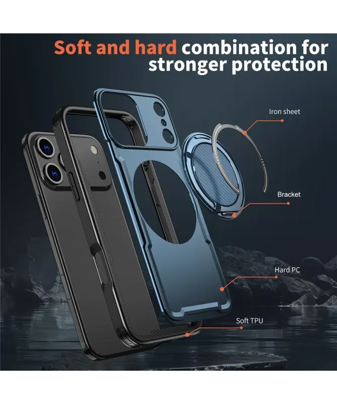 Coque Antichoc iPhone 17 Pro Max avec Support MagSafe