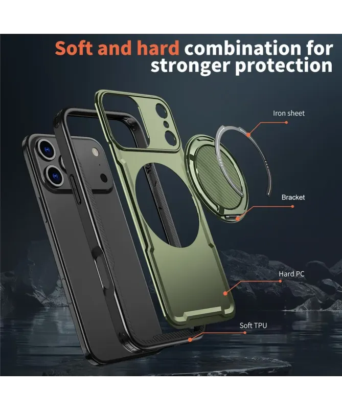 Coque Antichoc iPhone 17 Pro Max avec Support MagSafe
