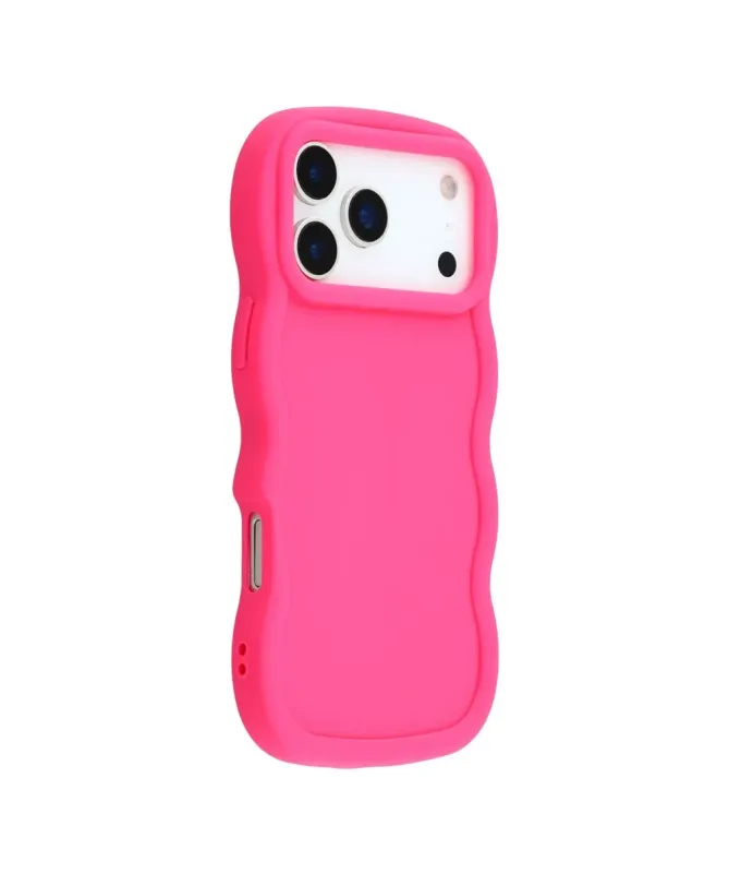 Coque iPhone 17 Pro Max avec Bords Ondulés