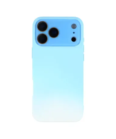 Coque iPhone 17 Pro Max Dégradé Doublure Fibre Bleu clair - photo 23