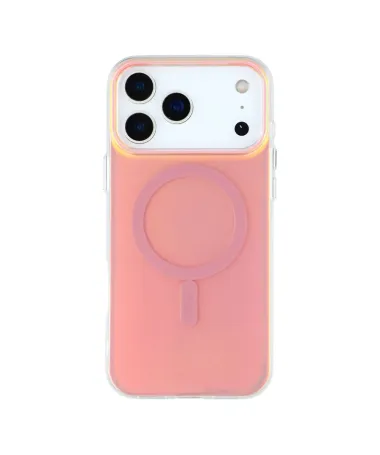 Coque iPhone 17 Pro Max Irisée MagSafe Or Rose - photo 11