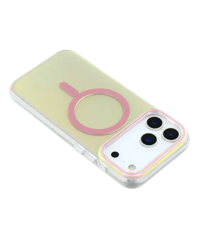 Coque iPhone 17 Pro Max Irisée MagSafe