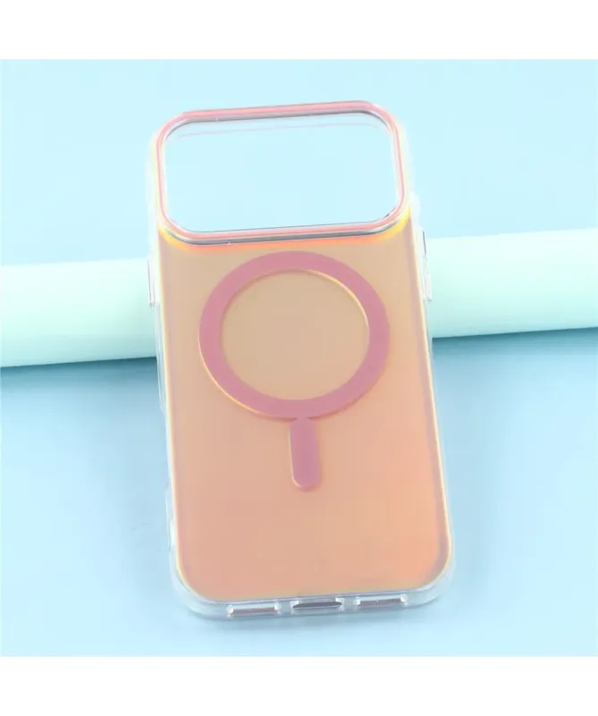 Coque iPhone 17 Pro Max Irisée MagSafe