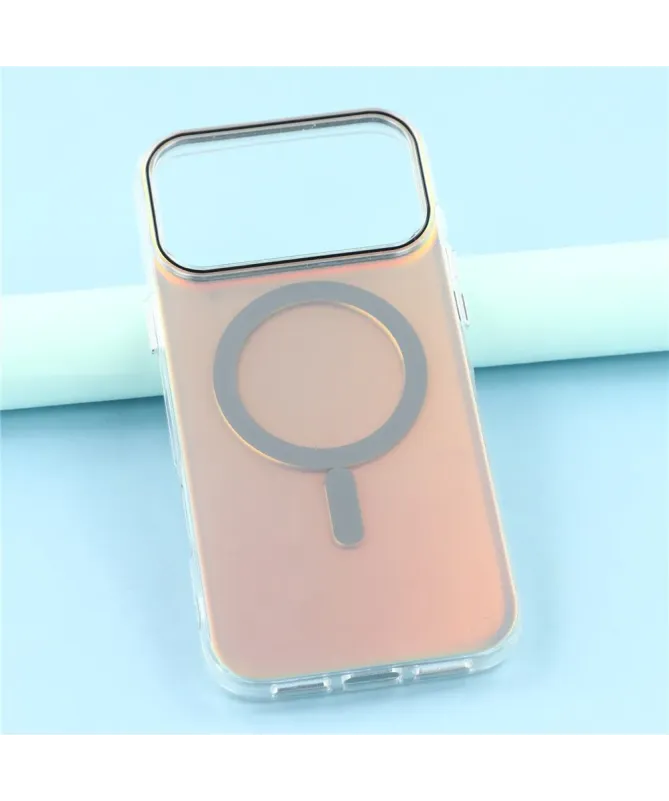 Coque iPhone 17 Pro Max Irisée MagSafe