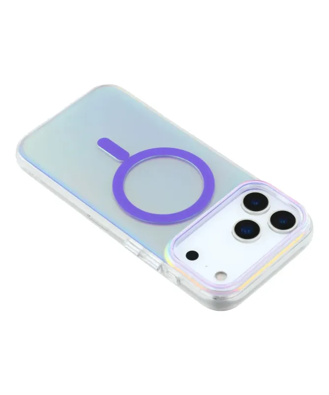 Coque iPhone 17 Pro Max Irisée MagSafe