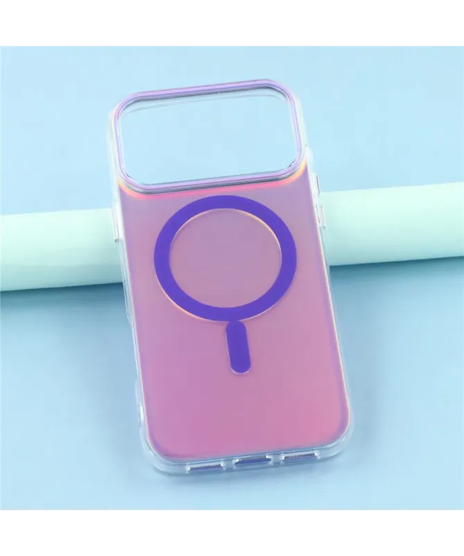 Coque iPhone 17 Pro Max Irisée MagSafe