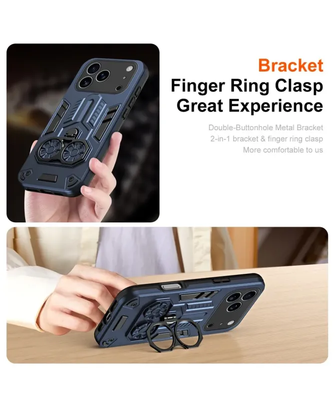 Coque Armure iPhone 17 Pro Max Anneau Support