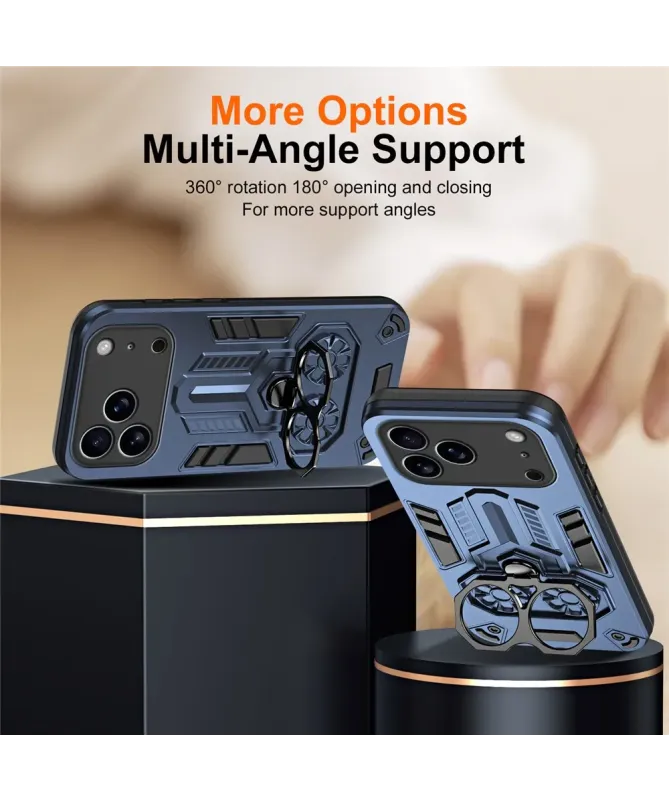 Coque Armure iPhone 17 Pro Max Anneau Support