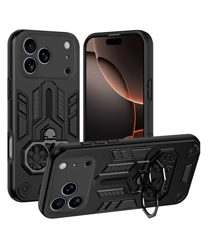 Coque Armure iPhone 17 Pro Max Anneau Support