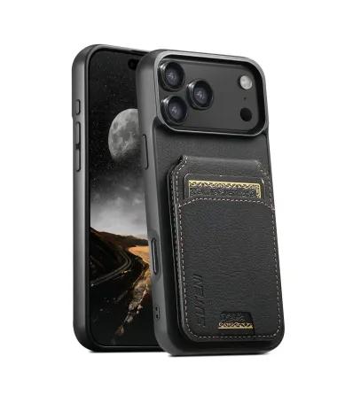 Coque iPhone 17 Pro Max avec Poche pour Cartes et Support