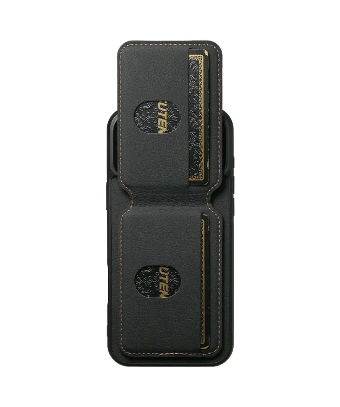 Coque iPhone 17 Pro Max avec Poche pour Cartes et Support