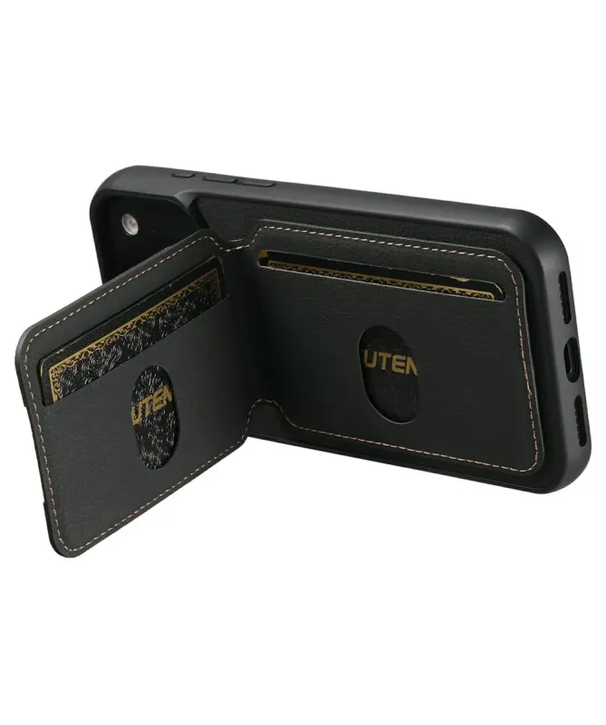 Coque iPhone 17 Pro Max avec Poche pour Cartes et Support