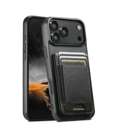 Coque iPhone 17 Pro Max avec Porte-Carte et Support | H03