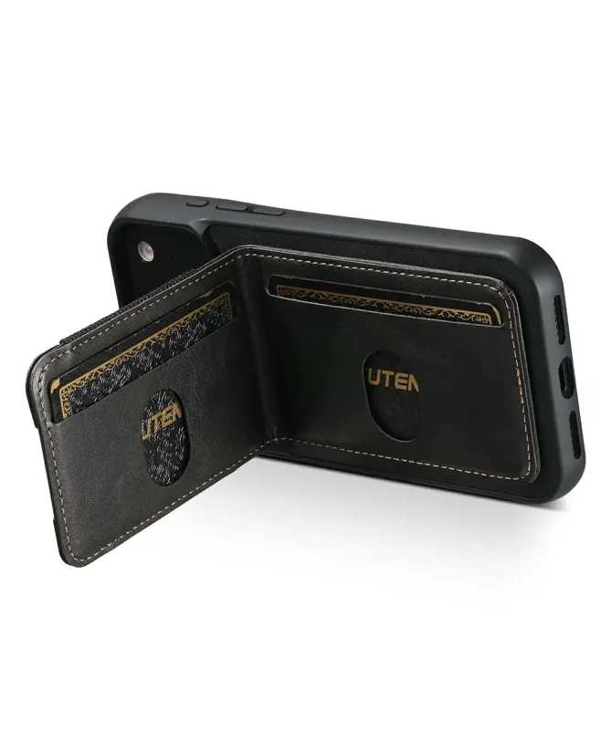 Coque iPhone 17 Pro Max avec Porte-Carte et Support | H03