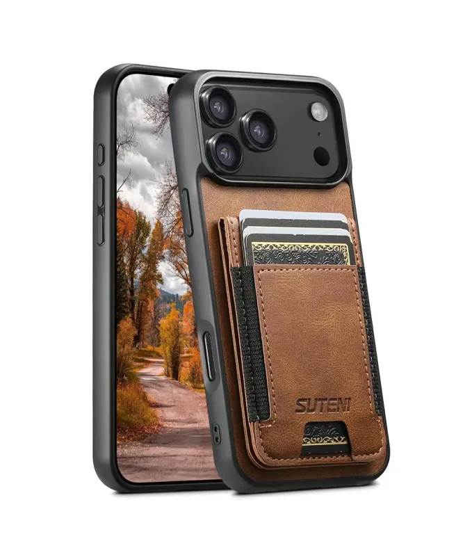 Coque iPhone 17 Pro Max avec Porte-Carte et Support | H03