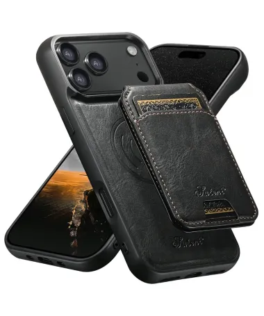 Coque iPhone 17 Pro Max avec Porte-Carte et Support